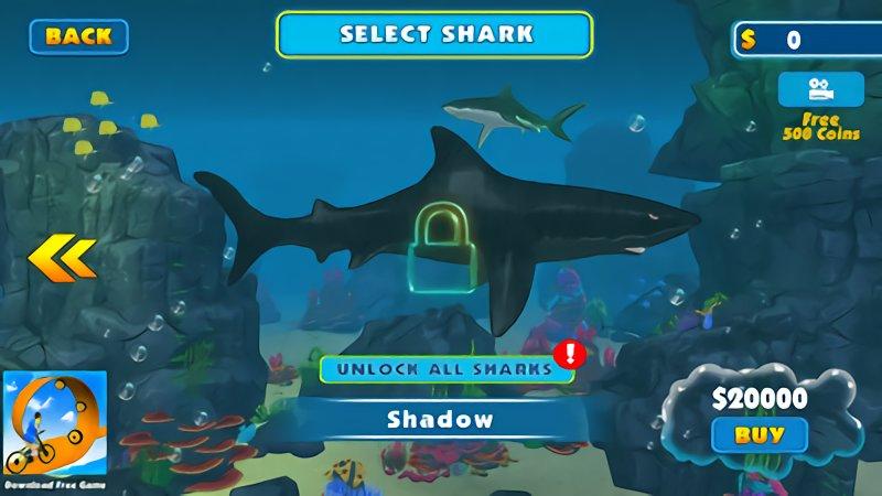 饥饿鲨鱼模拟器最新版本下载,饥饿鲨游戏,饥饿鲨鱼模拟器